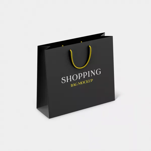 Shopping Paper Bag Psd Mockup
