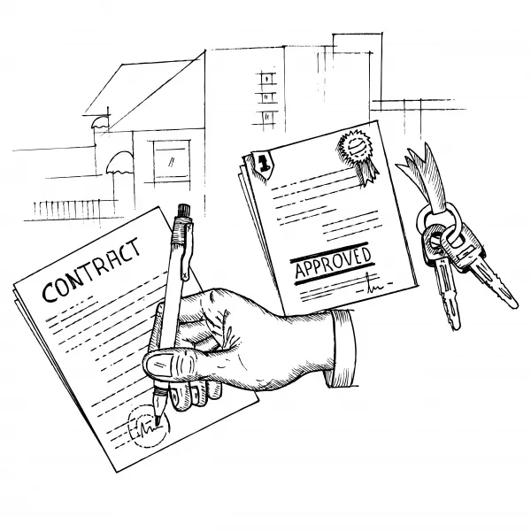 Contract Vector Illustrations