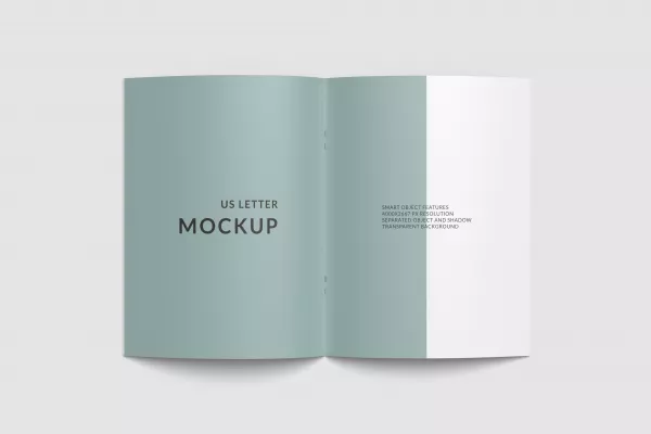 Magazine Mockup Template